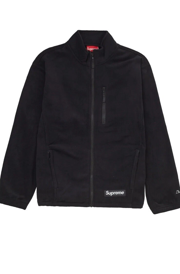 Veste zippée Supreme Polartec polaire noire 22FW neuve taille XL