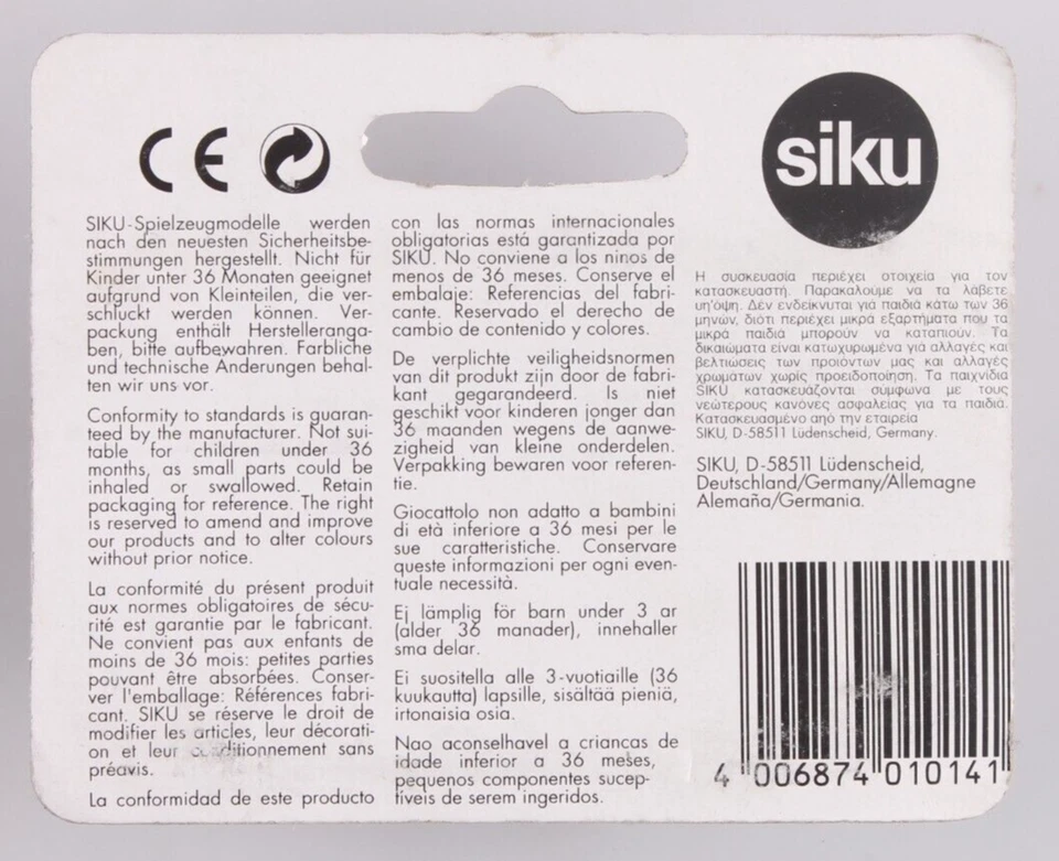 Camión grúa Siku 1/64 (tow truck) 1014 camión de arrastre Depanneuse Foto 4 de 4