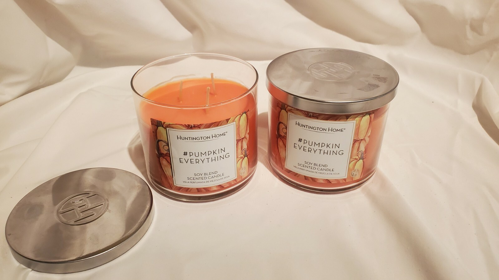 NEW Huntington Home 3 Wick Soy Blend Scented Candles 14 Oz You Choose eBay