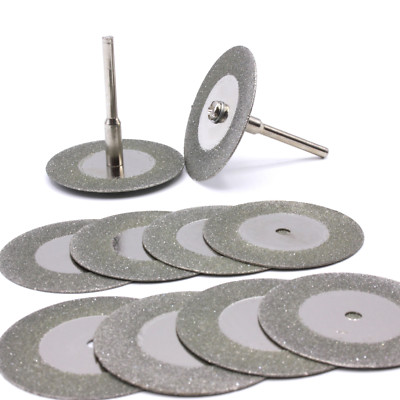 10x Mini Diamanttrennscheibe 50mm Schleifscheibe für Dremel und Proxxon / D29