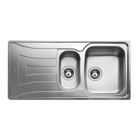 Teka 10120060 1 C 1e Cn Mtx Universo Stainless Steel Single And Half Bowl Kit... Teka 10120060 1 C 1e Cn Mtx Universo Stainless Steel Single And Half Bowl Kit...