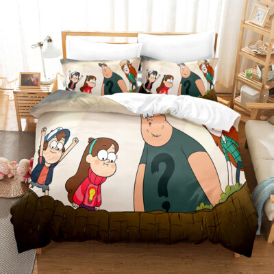 Gravity Falls Bettwäsche Set 06 Kissenbezüge80x80 Anpassbar Bettbezug135x200