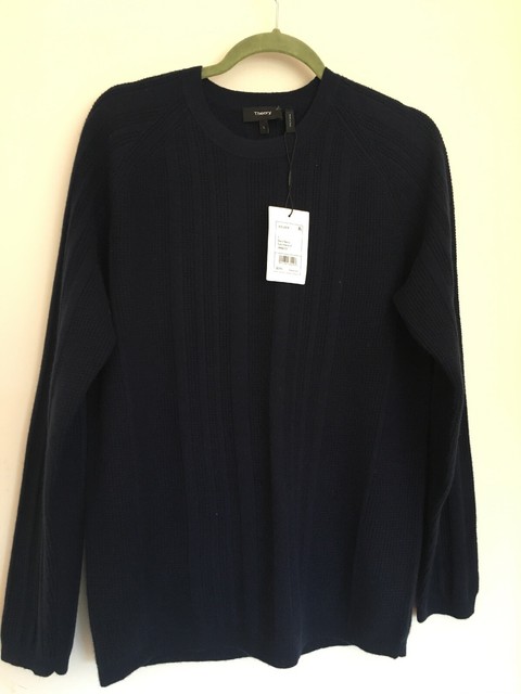 Theory Men Sweater Walder 100 Cashmere 