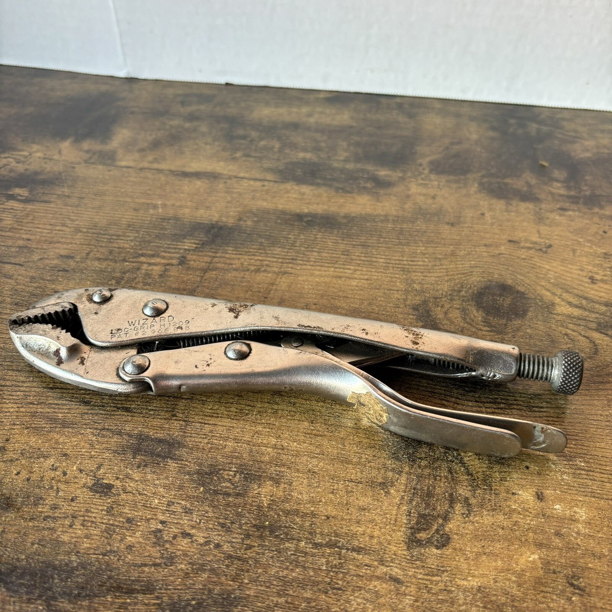 Vintage Wizard Vise Grips Locking Pliers Loc-Grip H1209 | eBay