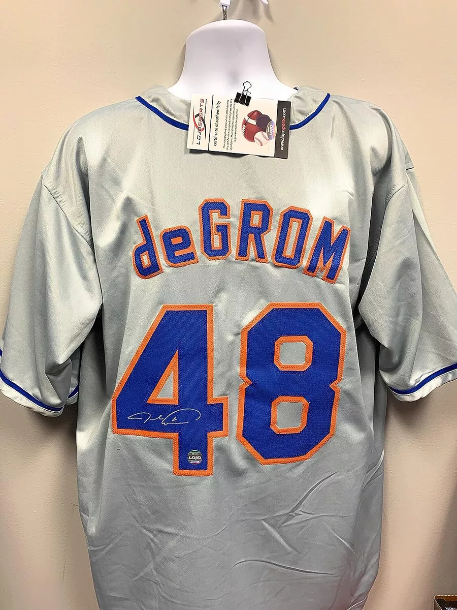 signed degrom jersey