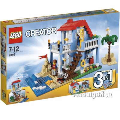 Lego Creator 7346 Seaside House 3 in 1 - Authentic Factory Sealed