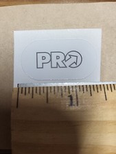 Shimano Small Gray/white PRO Race Bike Bicycle MTB Road tri Ride Sticker Decal
