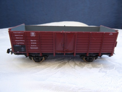 Eisenbahn Lima Hochbordwagen 31000 Ladefläche Silber Spur HO Gebraucht | Condition: Gebraucht