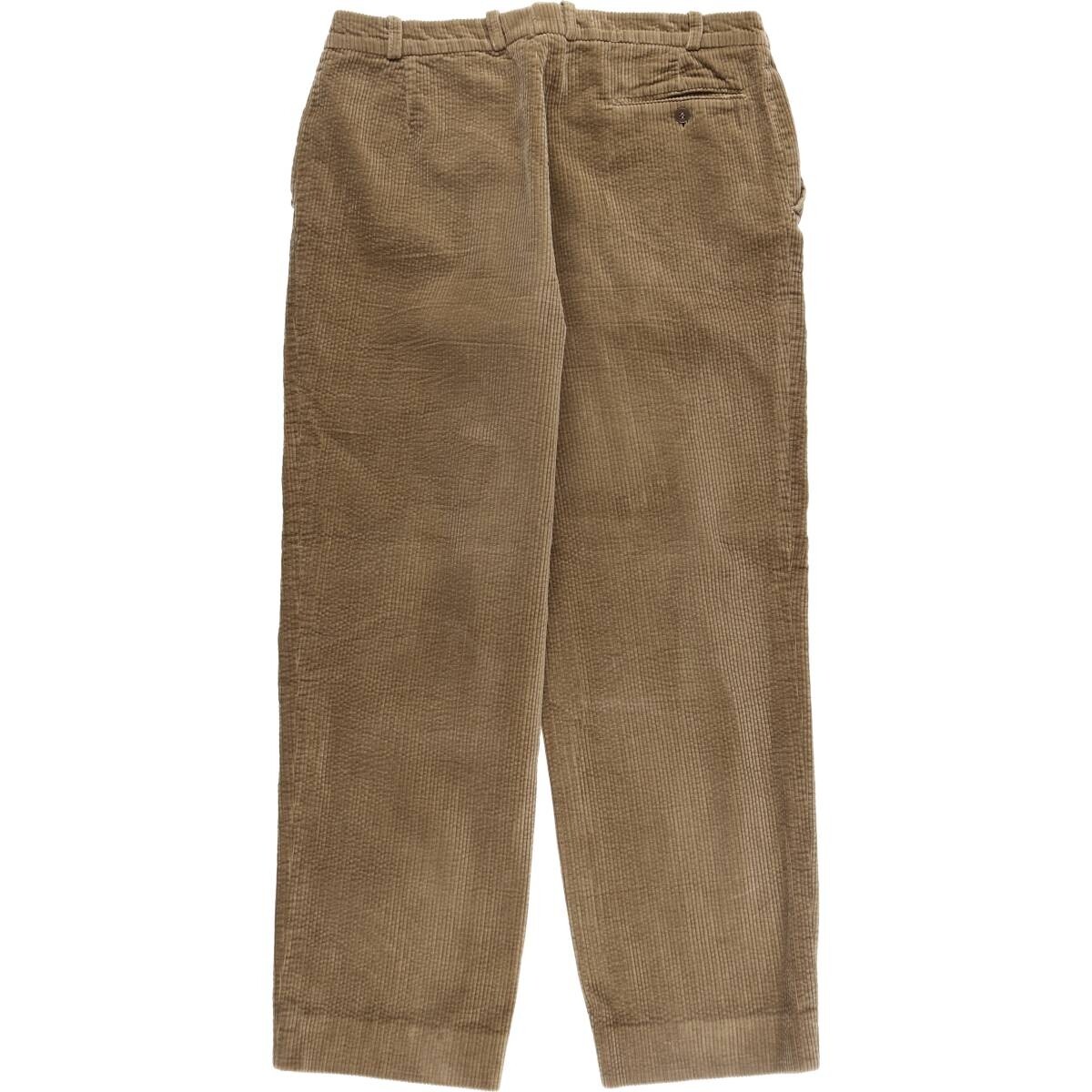 COSSERAT Wide Ribbed Corduroy Pants Made in France Men's W34