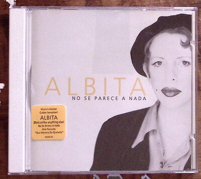 ALBITA  NO SE PARECE A NADA  CRESCENT MOON/EPIC RECORDS  EXCELLENT  CD 3157