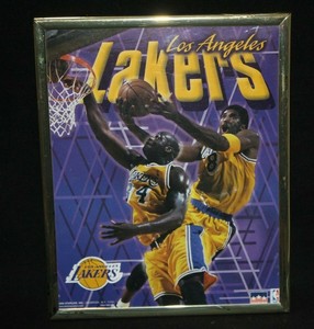 shaq and kobe poster