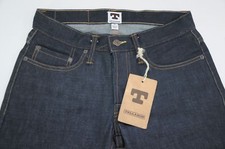NEW Tellason John Graham Mellor Slim Straight 14.75oz Cone Mills Denim Jeans 28