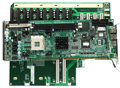 Industrial motherboard -  Advantech PCA-6186VE with backplane - NO TARIFF
