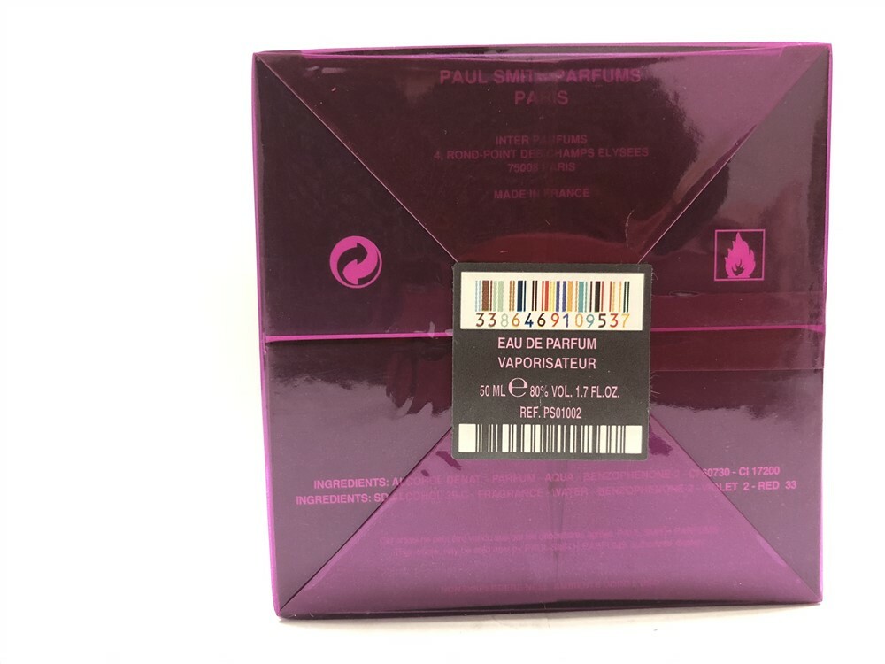 PAUL SMITH ウーマン EDP 50ml Paul Smith for Women 1.7 oz/50 ml Eau de Parfum Spray Women