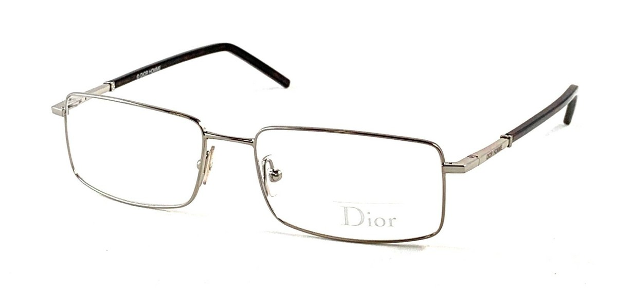 ディオール アイウェア DIOR EYEWEAR DiorCannage S2U rectangular-frame silver-tone
