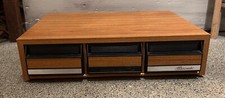 Vintage Musicmate Audio Cassette Storage 42 Tape Holder 3 Drawer Case