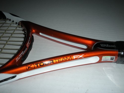 WILSON K-FACTOR K TOUR TEAM FX 102 TENNIS RACQUET 4 3/8 NEW - Picture 3 of 5