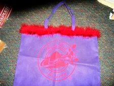 RED HAT SOCIETY Purple and Red Tote Bag