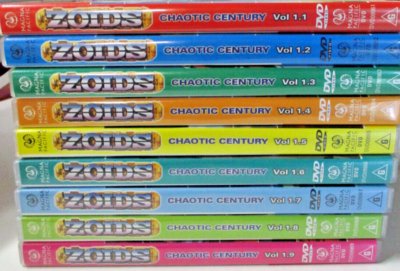 Zoids Chaotic Century, Volume 1.1, 1.2, 1.3, 1.4, 1.5, 1.6, 1.7