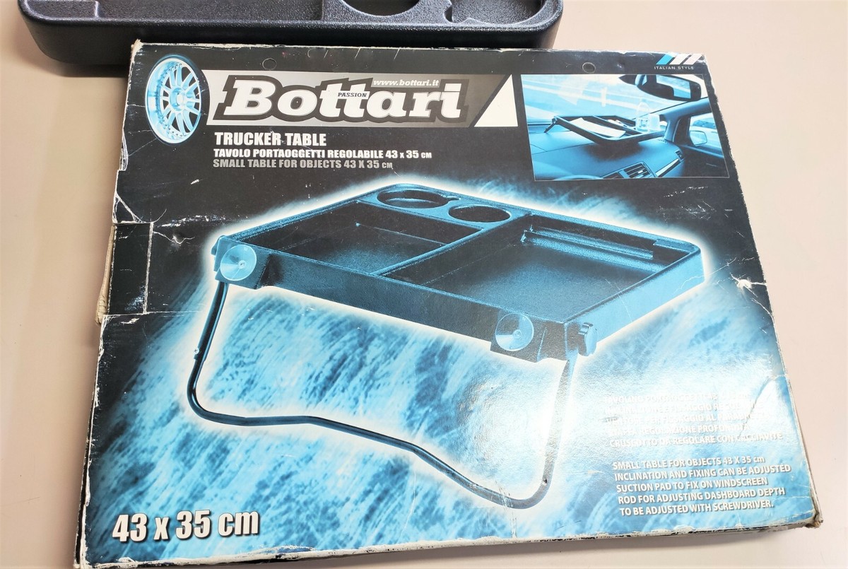 Tavolo Portaoggetti Regolabile Bottari - 43x35 Cm, Per Auto, Camper E Furgoni - Foto 6