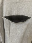 R13 Long Grey Sweatshirt With Front Zipper Pocket Detail S — photo 4