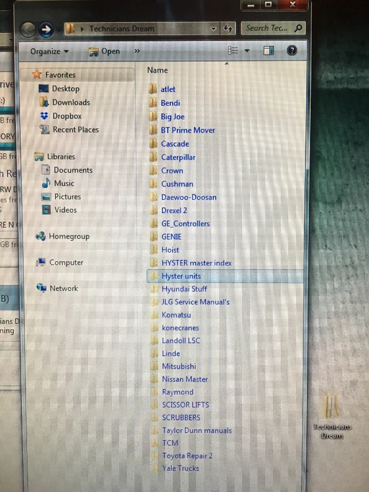 Over 20 MHE Mfr's Service/Parts manuals/Programs & Lots More on USB Thumb Drive - Image 4 of 4
