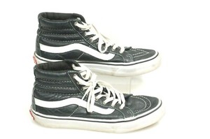 vans leather high tops mens