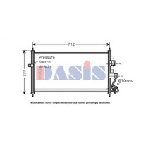 Kondensator Klimaanlage KlimaküHler FüR Nissan Primera Kombi WP12 1.9 Dci 2.2