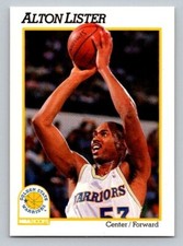 1991-92 NBA Hoops Alton Lister #70 Golden State Warriors