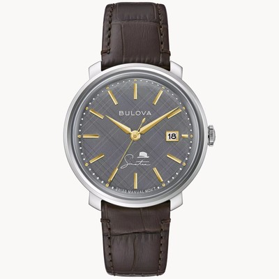 Bulova Frank Sinatra The Best is Yet to Come Analog Men's Watch (Grey Dial)