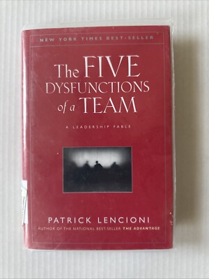 Five Dysfunctions of a Team : A Leadership Fable, 20th Anniversary Edition by...