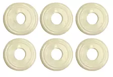 6 Pack of Nylon Washers for CO2 Regulators - Draft Beer Dispensing Kegging