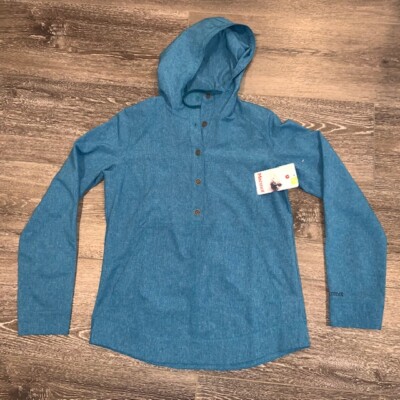 Marmot Women s S Small Late Night Lorey Hoody Green/Blue MSRP $90 NWT Brand New