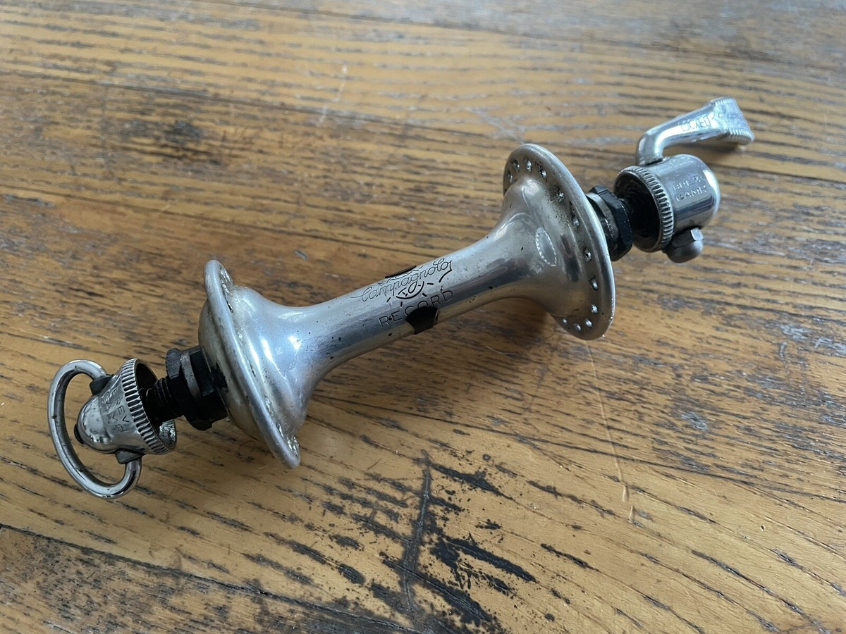 ビンテージ　Campagnolo Record フロントハブ ビンテージ Campagnolo Record フロントハブ Vintage Campagnolo
