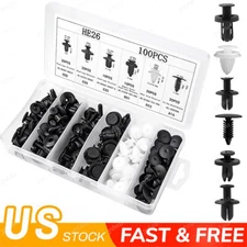 For Nissan 100 PCS Box Set Bumper Fender Liner Push Type Retainer Clips Fastener