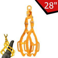 Pinza forestale 28" pinza posteriore 1500 kg pinza per legno pinza di sollevamento pinza per legno pinza per imballaggio nuova