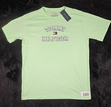 Tommy Hilfiger Boy's Short Sleeve Crew Neck T-Shirt Mint Green Size XL 20