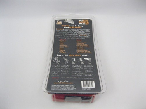 Slick Shotz Flask Kit Concealed Drinking Alcohol Heat Sealed 2017 Drink New - Picture 4 of 4