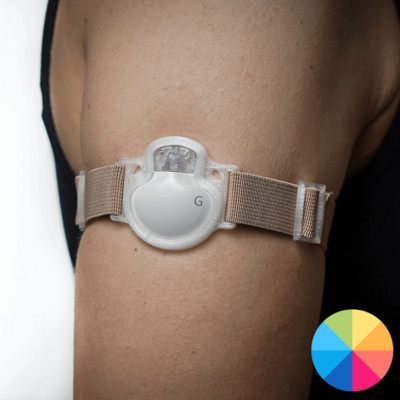 Enlite Guardian Fixierband / Fixierung Halter mit verstellbarem Armband *weich*
