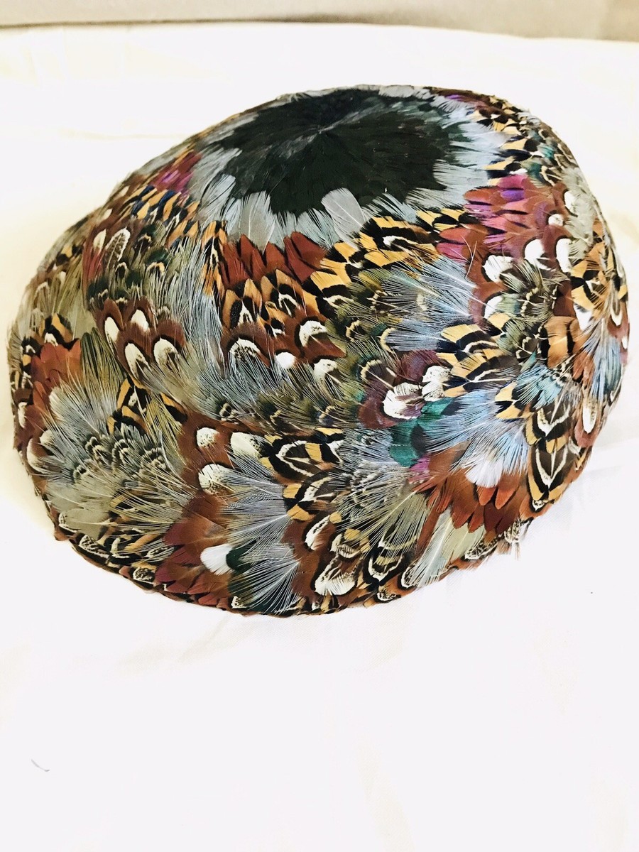 Extravagant Vintage 1950s Hi Fashion Urbi Et Orbi Feather  display picture 3