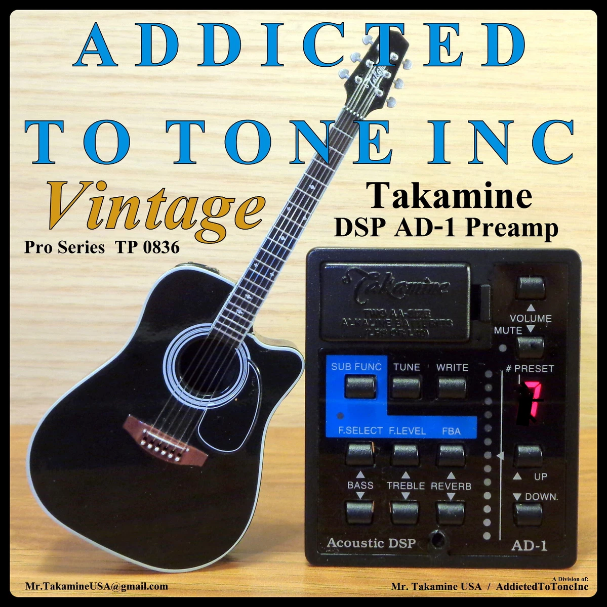 Best sale takamine preamp
