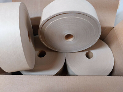 (6 Rolls) Venom K9306 Reinforced Water Activated Tape - Intertape 2.75'' x 1000' 