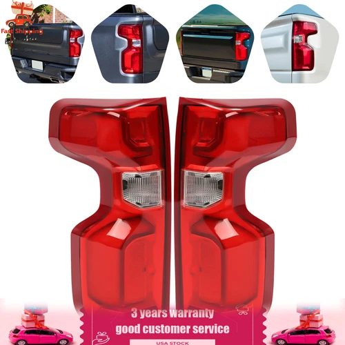 Halogen Tail Light Right Side for Chevy Silverado 2500 3500 HD 2019-2023SY7- - Picture 20 of 24