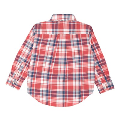 Ralph Lauren Kids Boys Logo Check Shirt NWT | eBay