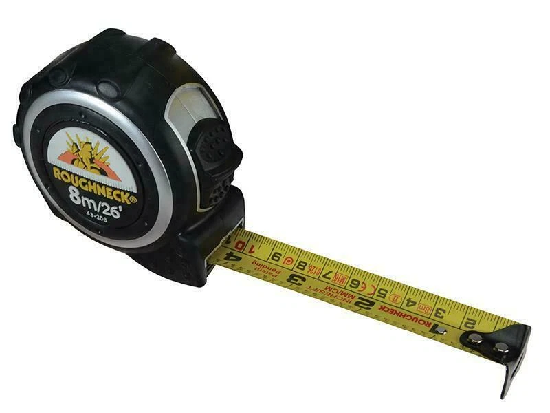 Roughneck E-Z Read Tape Measure 8M/26Ft (Width 25Mm) ROU43208