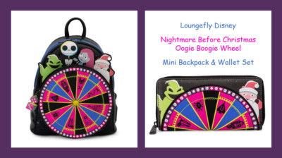 Loungefly Disney Nightmare Before Christmas Oogie Wheel Mini  display picture 1
