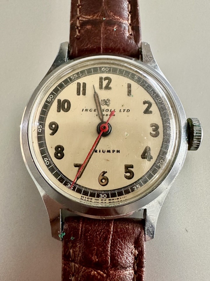Vintage Ingersoll Ltd London Triumph Mechanical Men’s Watch eBay