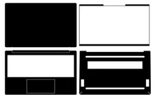 Carbon Vinyl Sticker Skin Cover for HP BookPro 13-BG0070AU 13.3" 2024 Laptop