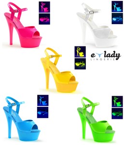 neon stilettos