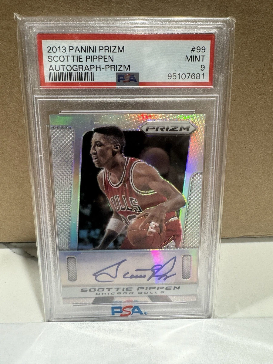 Panini Scottie Pippen Basketball Autographed Sports Trading Cards